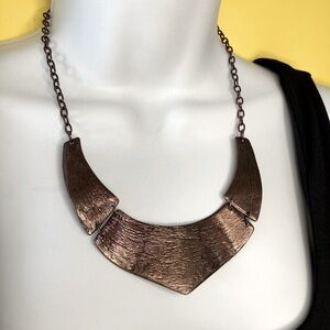 Y2K Reversible Chunky Metal Necklace